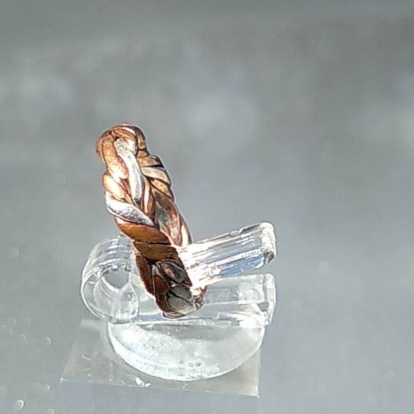 Silver and rose gold plated ring - Picture 5 of 9